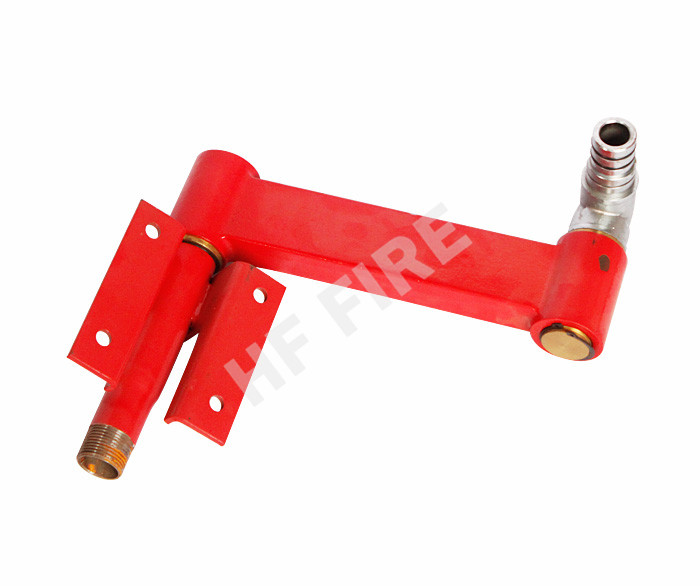 Fire hose reel waterway